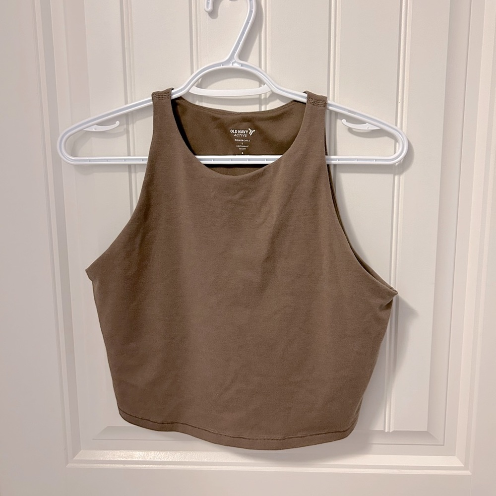 Old Navy Brown Sports top/bra